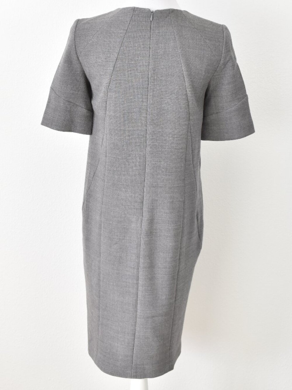 Brooks Brothers Seam Wool Sheath Dress - 4 - Picture 7 of 10
